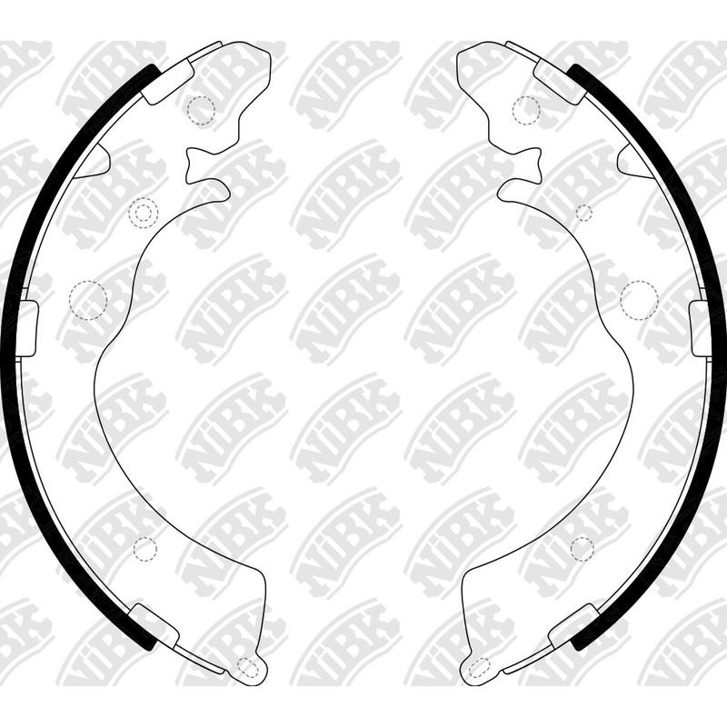 NIBK FN5524 Honda Mazda Suzuki Brake Pads