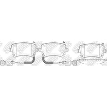 Load image into Gallery viewer, Rear Brake Pads For Audi Bentley Volkswagen