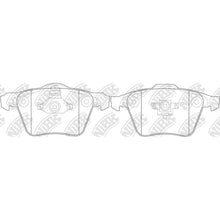 Load image into Gallery viewer, Front Brake Pads For Audi Ford Mazda Saab Volvo