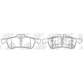 Rear Brake Pads For Mini