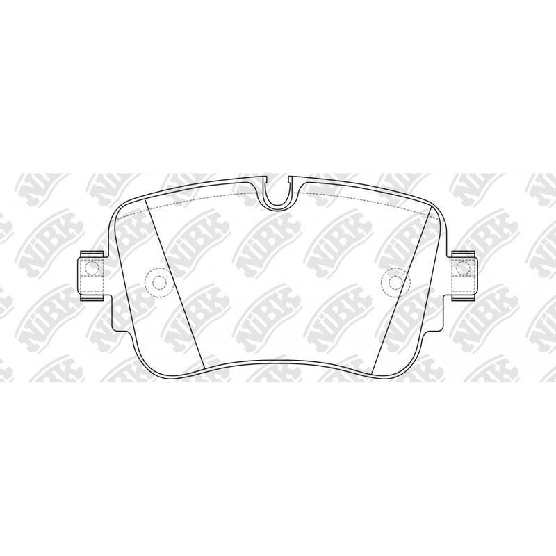 PN0688 Rear Pads For Audi Volkswagen