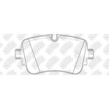 Load image into Gallery viewer, PN0688 Rear Pads For Audi Volkswagen