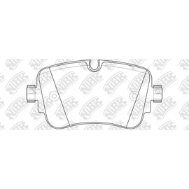 PN0688 Rear Pads For Audi Volkswagen