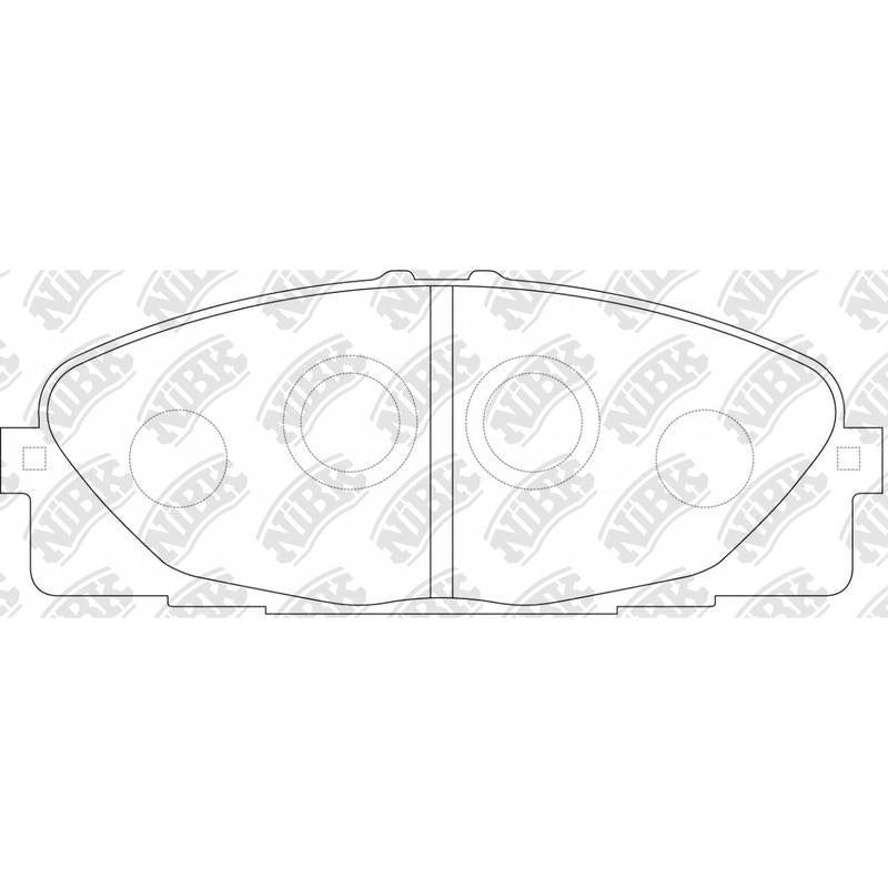 Front Brake Pads For Toyota
