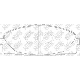 Front Brake Pads For Toyota