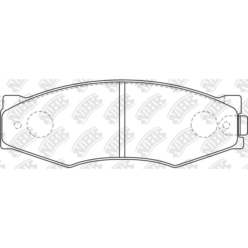 Front Brake Pads For Datsun Isuzu Nissan
