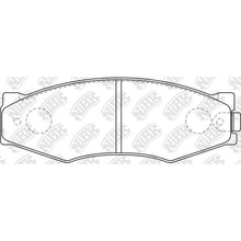 Load image into Gallery viewer, Front Brake Pads For Datsun Isuzu Nissan