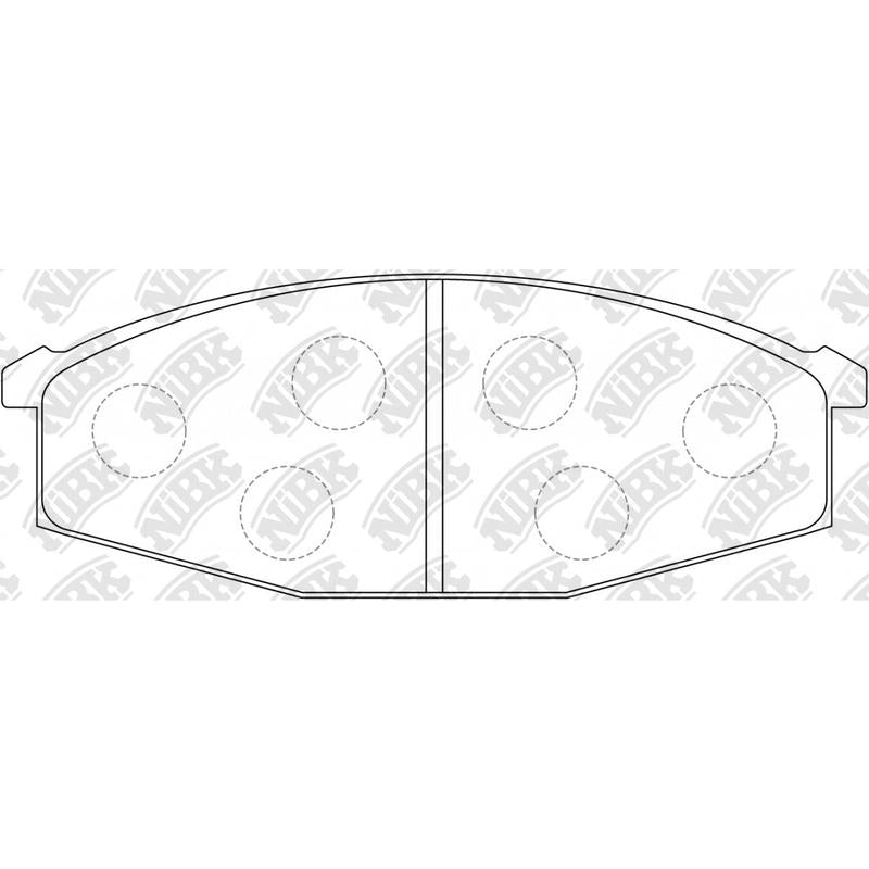 Front Brake Pads For Nissan Patrol Safari