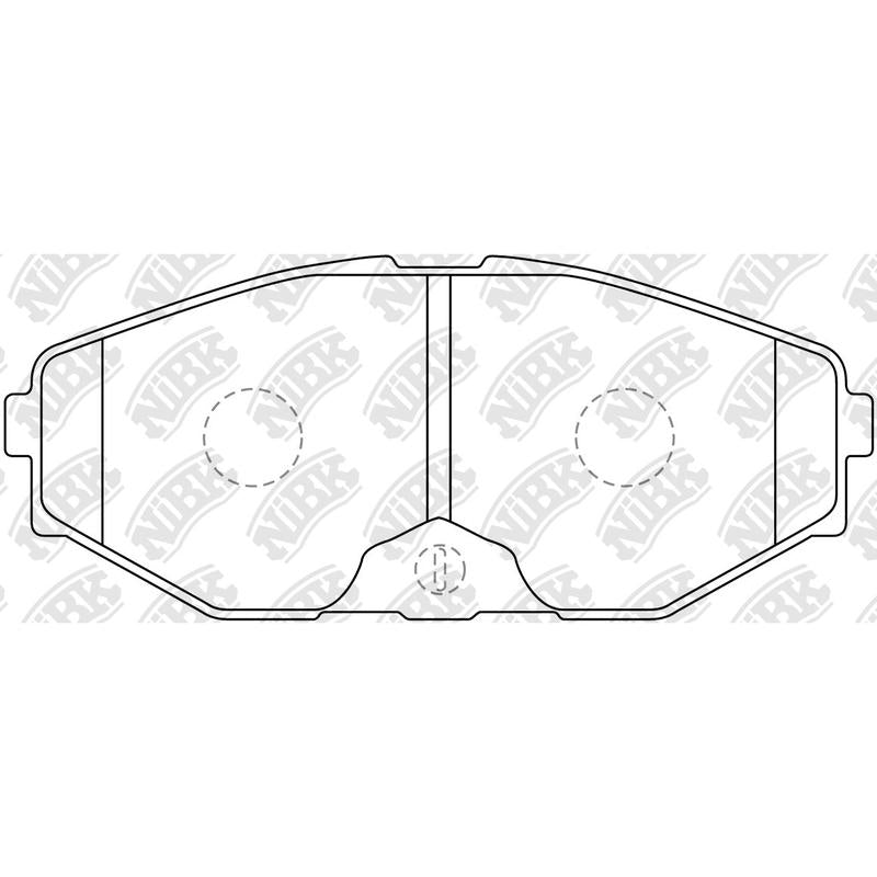 Front Brake Pads For Infiniti Nissan