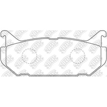 Load image into Gallery viewer, Rear Brake Pads For Ford Mazda NIBK PN5238