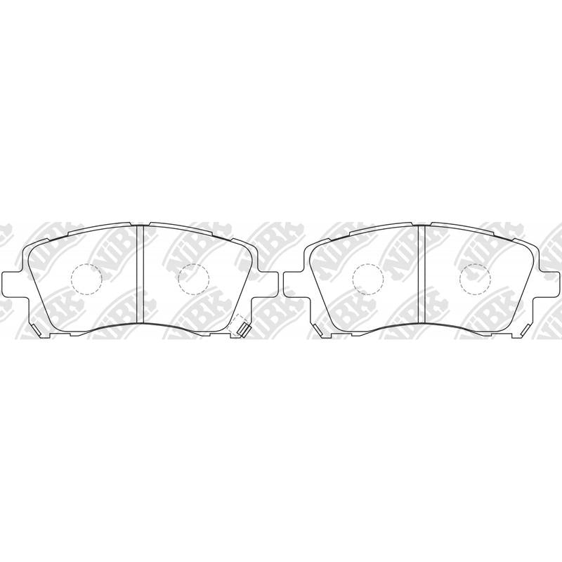 Front Brake Pads For Subaru
