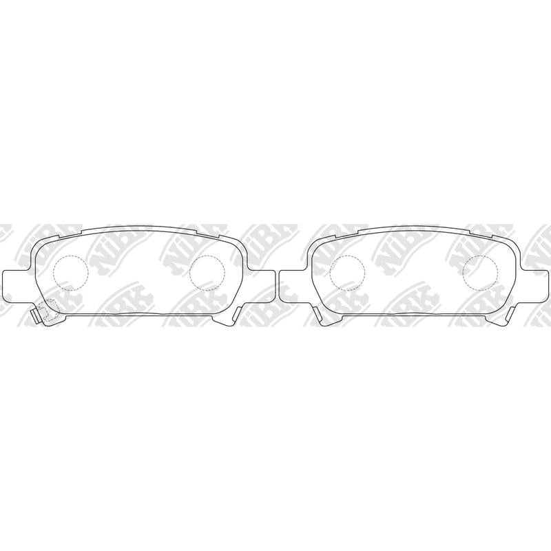Rear Brake Pads For Subaru
