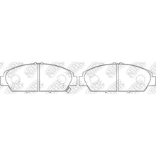 Load image into Gallery viewer, Front Brake Pads For Honda Rover