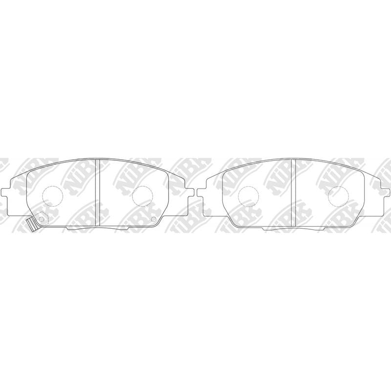 Front Brake Pads For Honda Isuzu