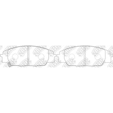 Load image into Gallery viewer, Front Brake Pads For Honda Isuzu