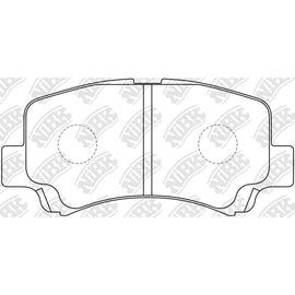 NIBK PN9406 Front Brake Pads For Suzuki Chery Hadei Naza