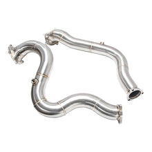 Load image into Gallery viewer, New 304 Stainless Steel Downpipe for Audi C7 C7.5 RS7 RS6 S6 S7 4G 4.0T TFSI QUATTRO 2012-2018 Race Cars Enhanced Perfor