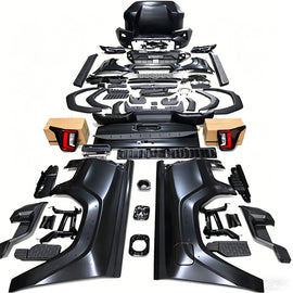 New Full Set Conversion Bumper Kit for Revo Rocco up Grade to Travo 2026 Facelift Kit Headlight Tail Light Fender Flares