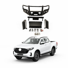 Load image into Gallery viewer, New Heavy Duty Steel Front Winch Bumper for BT-50 Ute 2021+ Pickup Truck 4x4 Bull Bar Park Assist Sensor Cutouts LED Lig