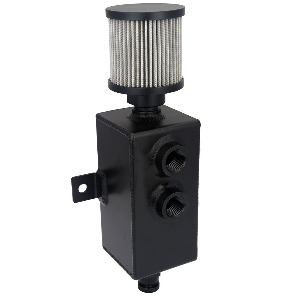 Racing 10AN Aluminum 1L Oil Catch Can Baffled
