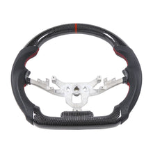 Load image into Gallery viewer, Real Carbon Fiber Dshaped Flat-bottom Steering Wheel for Chevrolet Corvette C6  2007 2013