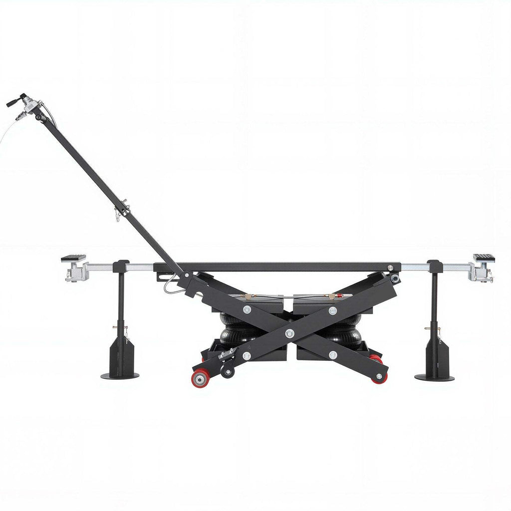 Portable Air Car Lift 6613 Lbs/3 Ton Capacity 21.7 Inch Max Height Adjustable Airbag Support Stand