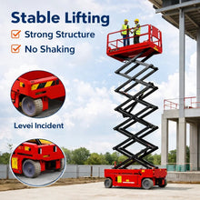 Load image into Gallery viewer, ANXING 8M Mobile Scissor Lift