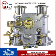 Load image into Gallery viewer, Carburetor for 40DCOE Weber 40mm Twin Choke Carb Fits for 1975-1992 VW Water Cooled 1.5, 1.6, 1.7, 1.8 8V Engines19550.174