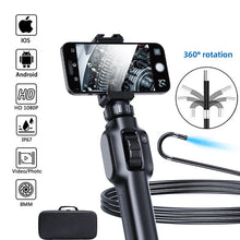 Load image into Gallery viewer, 8mm 360 Articulating Endoscope Camera Black-1