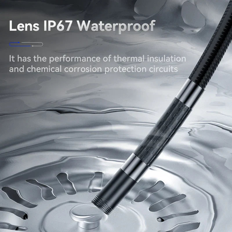 8mm 360 Articulating Endoscope Camera Black-3