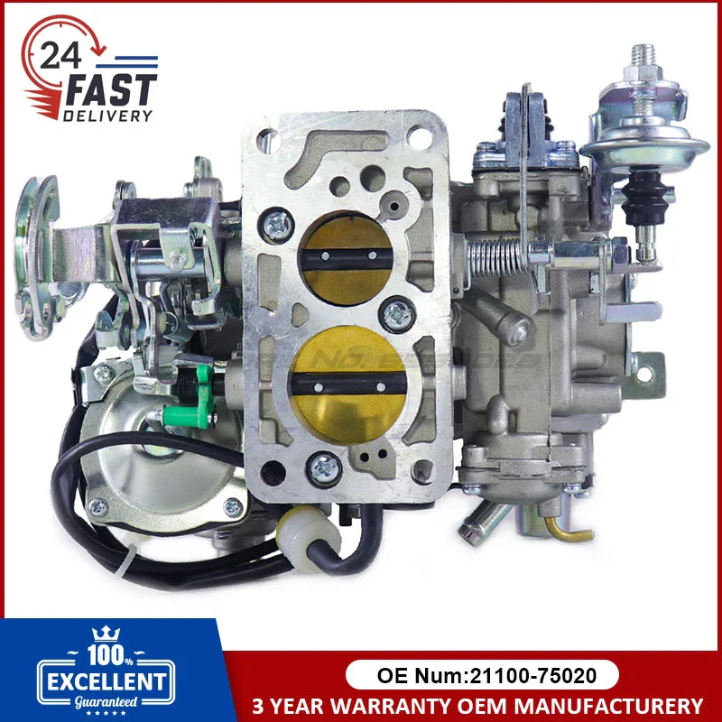 New Carb Carburetor 21100-75020 21100-75021 Fits For Toyota Hiace 1RZ 1993-1998 Carby Assy Car Accessories 2110075020 2110075021