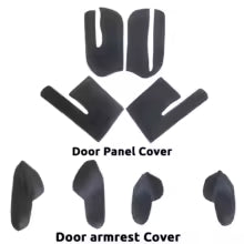 Load image into Gallery viewer, Perfect Fit Volkswagen VW Touran 2006 2007 2008 2009 2010 -2015 PU Leather Car Interior Door Armrest Panel Cover Sticker Trim