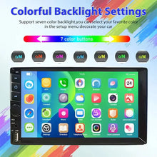 Load image into Gallery viewer, 7 2DIN Touchscreen Car Stereo Black-2