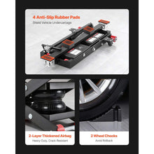 Load image into Gallery viewer, Portable Air Car Lift 6613 Lbs/3 Ton Capacity 21.7 Inch Max Height Adjustable Airbag Support Stand