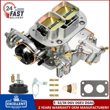 Load image into Gallery viewer, Weber 32/36 DGV DGEV DGAV 2 BBL Electric Choke Carburetor For EMPI Holley Nissan Datsun 510 610 620 Sentra 720 Pulasar CJ5 CJ7 8