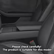 Load image into Gallery viewer, For Tesla Model 3 2017-2023 2024 Suede Leather Car Armrest Box Protector Cover Central Control Interior Accessories