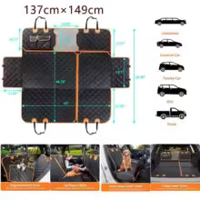 Load image into Gallery viewer, Ideal Car seat Cover, Upgrade Your Car Seats with this Waterproof, Scratch-Resistant Dog Hammock Cover,Car seat pet mat