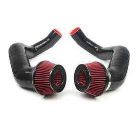 Small-batch Customization Front Mount Air Intake System for  2012-2018   F10 M5 F06 F12 F13 M6  Silicone Hose