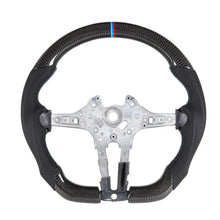 Load image into Gallery viewer, Steering Wheel Carbon Fiber Nappa Prefoed Leather Car Racing Steering Wheel Compatible for BMW M3 F30 F20 F22 F25 F32,F3