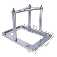 Load image into Gallery viewer, Universal Billet Battery Tray Hold Down Relocation Box Aluminum Holder Trunk Battery Hold Down
