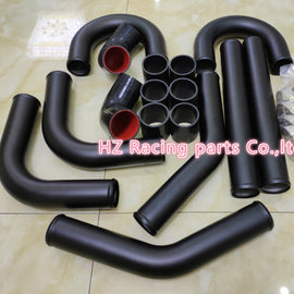 JT-006 Universal 2.5in OD 8PC Intercooler Piping Kit 18in Length