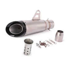 Load image into Gallery viewer, Universal Motorcycle Exhaust SC Muffler Pipe with DB Killer for Honda R6 R15 R1 R3 MT07 Tmax155 XMAX GSX250-0