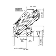 Load image into Gallery viewer, SANY Palfinger Hydraulic Knuckle Boom Crane SPK38502E  - 11 Tons