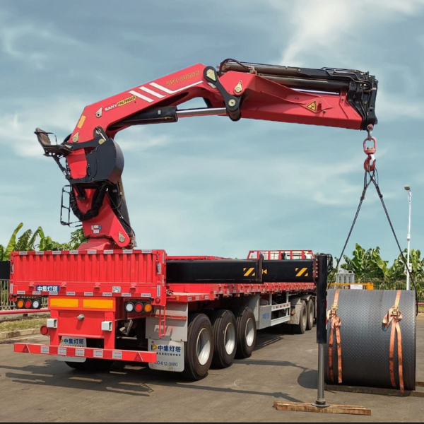 SANY Palfinger Hydraulic Knuckle Boom Crane SPK38502E  - 11 Tons