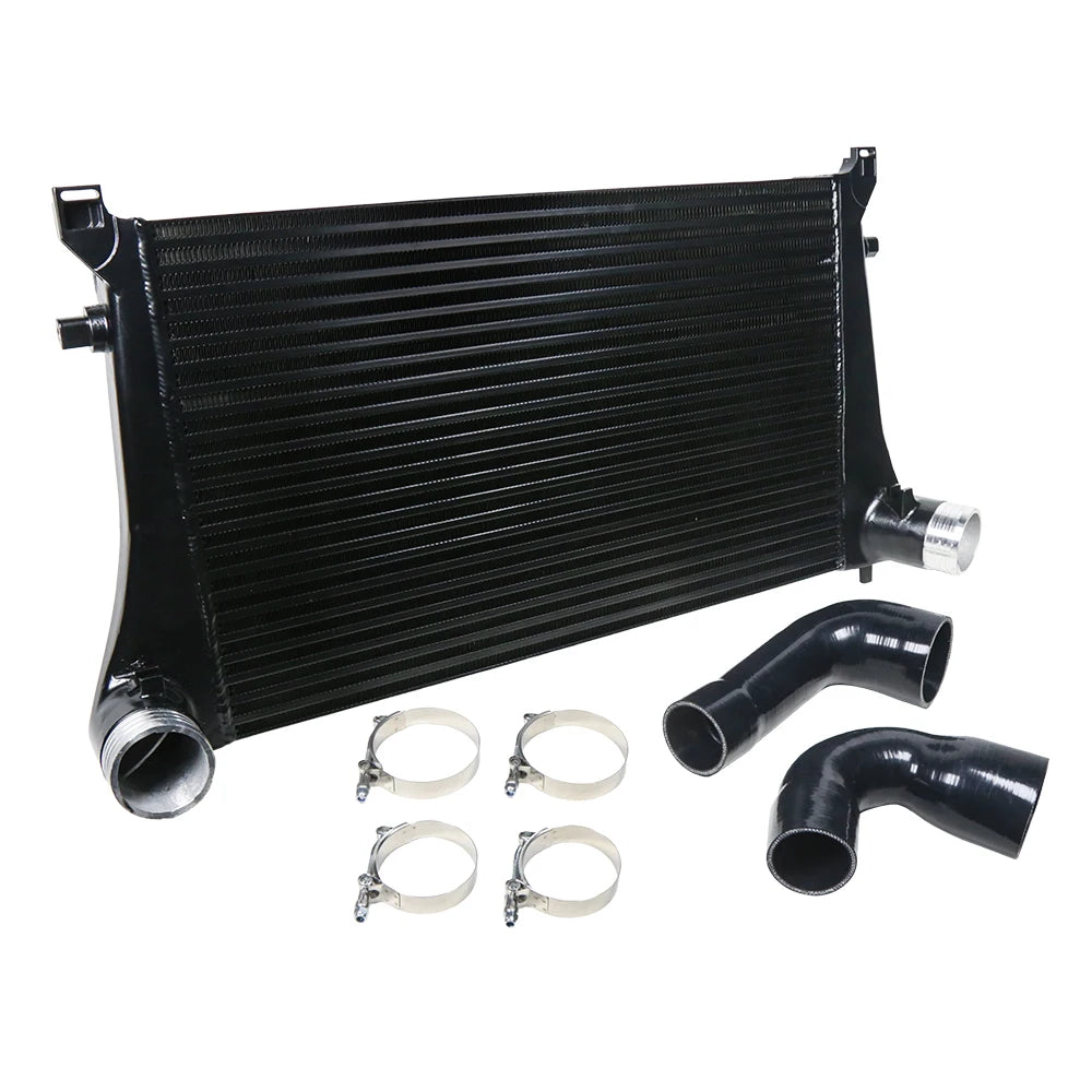 Upgrade Competition Aluminum Golf 7 Intercooler Kit for VW MK7 GTI Golf R VAG 1.8T 2.0T 8V A3 S3 Bar & Plate