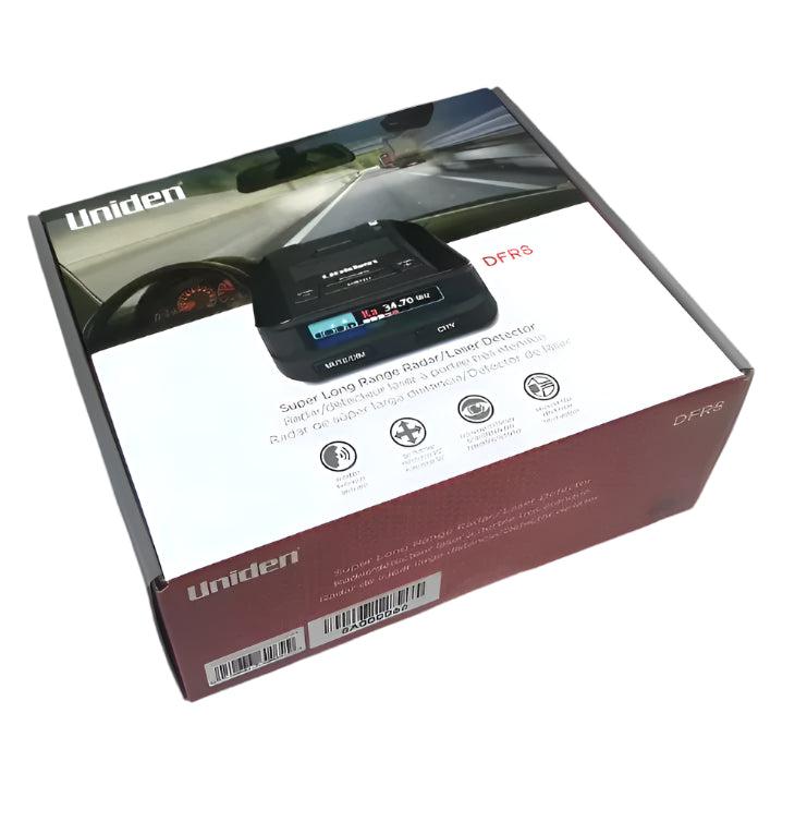 Laser Radar Detector UNIDEN DFR8 – Japan Imported, High-Performance Anti-Speed Detection Device