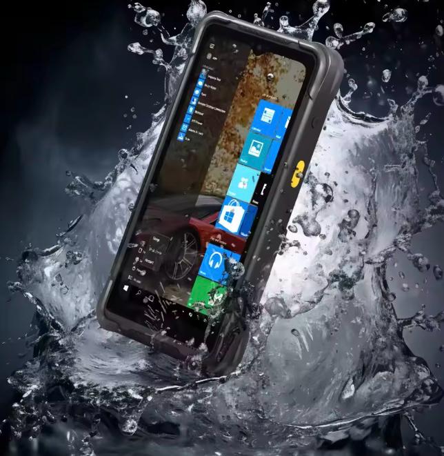 Windows 11 Rugged PDA Tablet | 6.5" Display, Intel N5100, 8GB RAM, 128GB Storage, IP67 Waterproof Handheld Industrial Data Collector