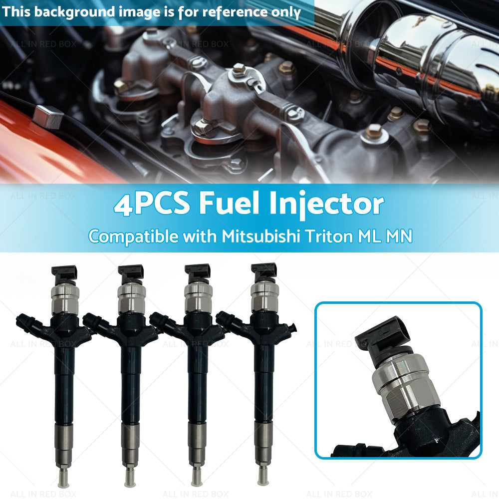4PCS 095000-9560 Fuel injector Suitable for Mitsubishi Triton Challenger 08-15-2