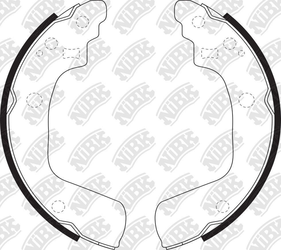 NIBK FN9969 Suzuki Swift III Brake Pads