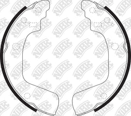 NIBK FN9969 Suzuki Swift III Brake Pads
